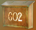 house number craftsman mailbox