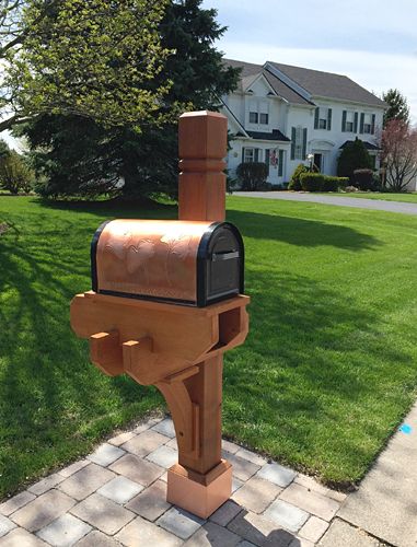 installed mailbox