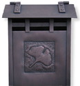 hammered copper mailbox